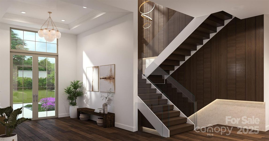 Furnished interior view inside a new home in , Sherrills Ford (Image 8). Furnished interior view inside a new home in , Sherrills Ford (Image 8).