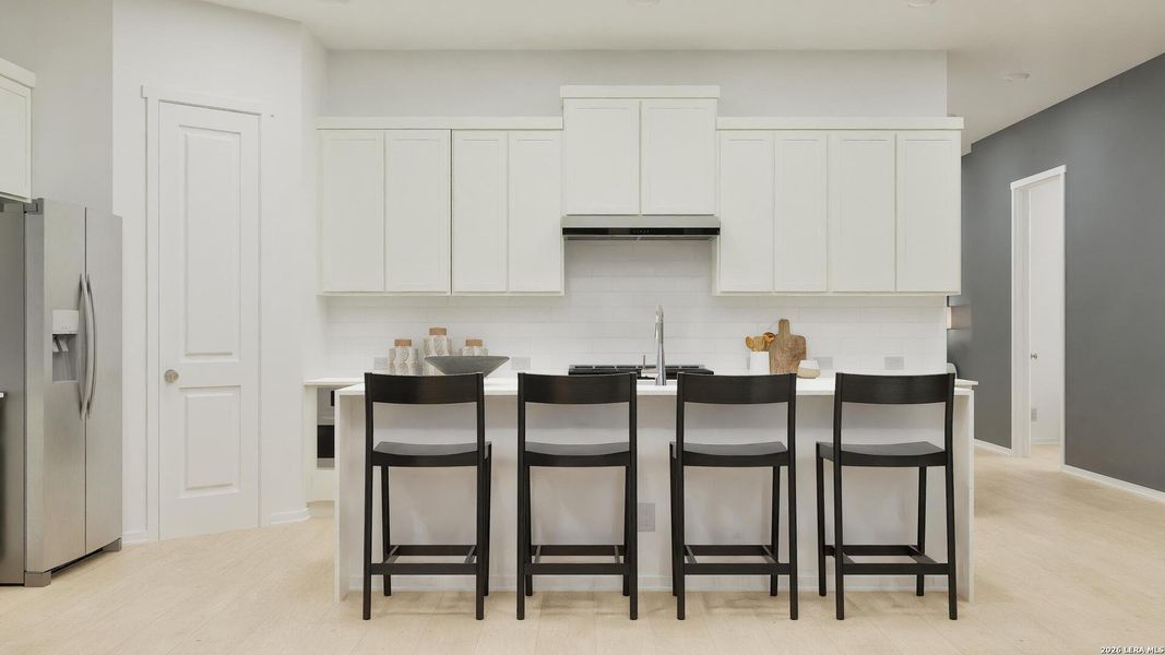 Furnished interior view inside a new home in Navarro Ranch, Seguin (Image 9).