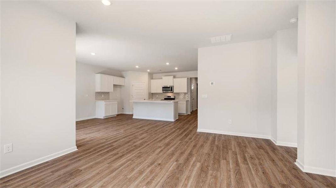 Spacious, unfurnished interior of a new home in Champion's Run, Lithonia (Image 16). Spacious, unfurnished interior of a new home in Champion's Run, Lithonia (Image 16).