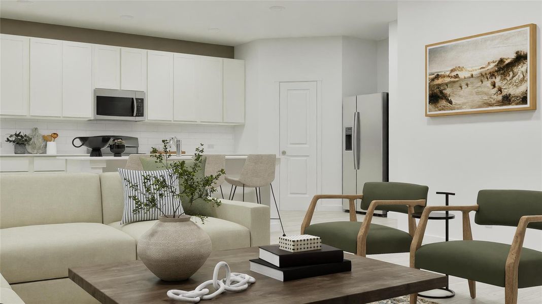 Furnished interior view inside a new home in , Copperas Cove (Image 17).