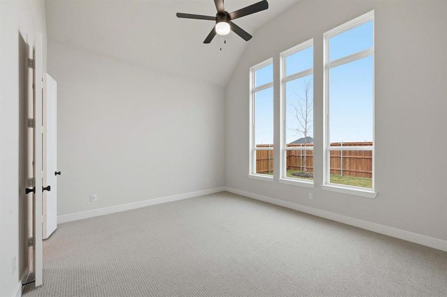 Spacious, unfurnished interior of a new home in Star Trail: 55ft. lots, Prosper (Image 16).