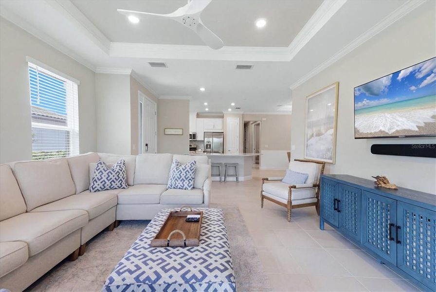 Furnished interior view inside a new home in , Sarasota (Image 10). Furnished interior view inside a new home in , Sarasota (Image 10).