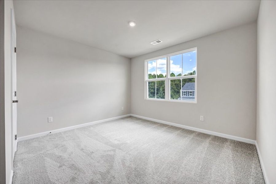 Spacious, unfurnished interior of a new home in Cameron Ridge 2-Story, Columbia (Image 22). Spacious, unfurnished interior of a new home in Cameron Ridge 2-Story, Columbia (Image 22).