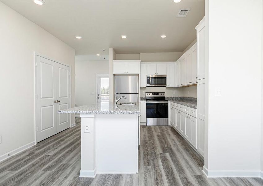 Whip up your favorite recipes in the spacious, upgraded kitchen