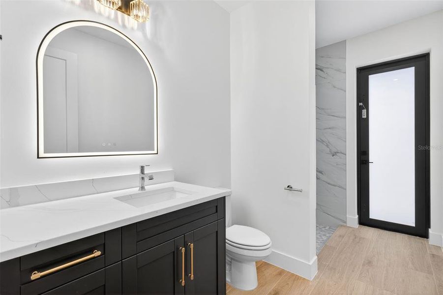 Furnished interior view inside a new home in , Cape Coral (Image 8). Furnished interior view inside a new home in , Cape Coral (Image 8).