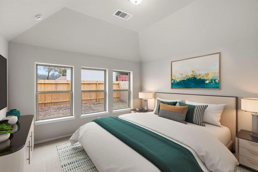 Furnished interior view inside a new home in Escondido, Magnolia (Image 9).