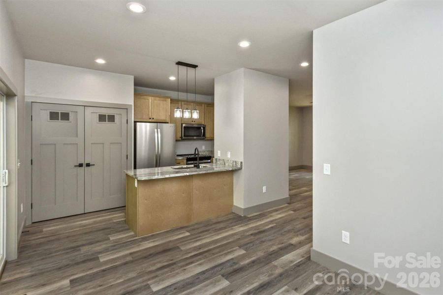 Furnished interior view inside a new home in , Asheville (Image 7).