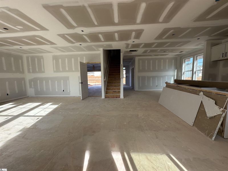 In-progress construction of a new home in Shiloh Trail, Wellford, SC (Image 16).