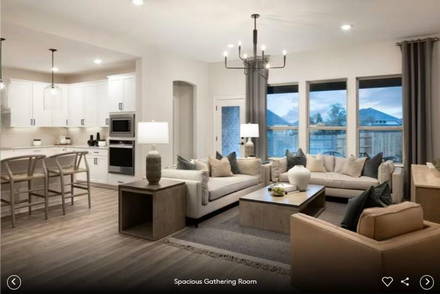 Interior photos- Photo of Pulte model home with same floor plan, not of actual home listed.