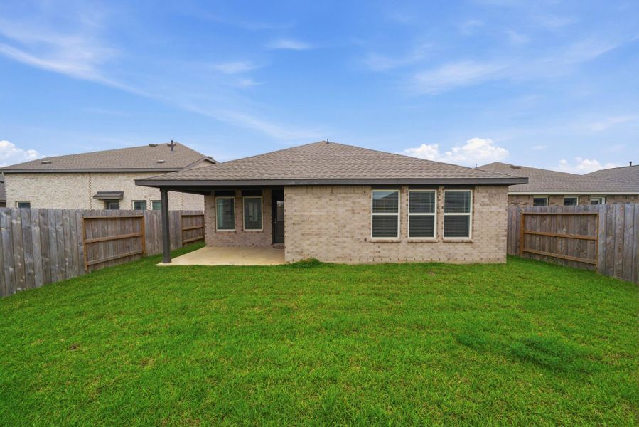 Exterior details and patio area of a home in , Hockley (Image 21).