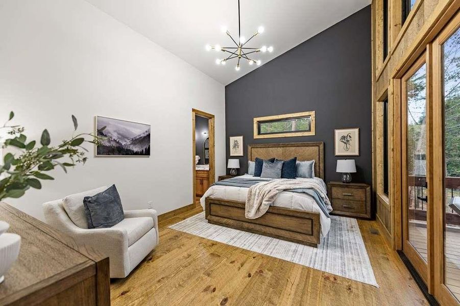 Furnished interior view inside a new home in , McCaysville (Image 44).