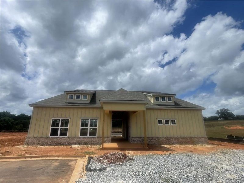 In-progress construction of a new home in Etowah Landing, Ball Ground, GA (Image 34).