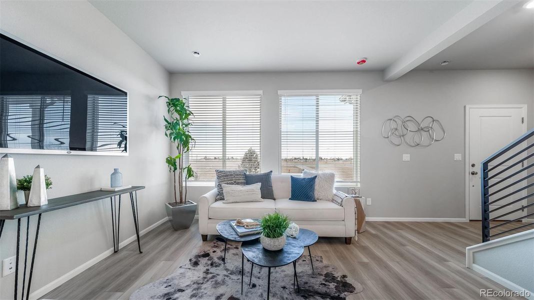Furnished interior view inside a new home in , Aurora (Image 18).