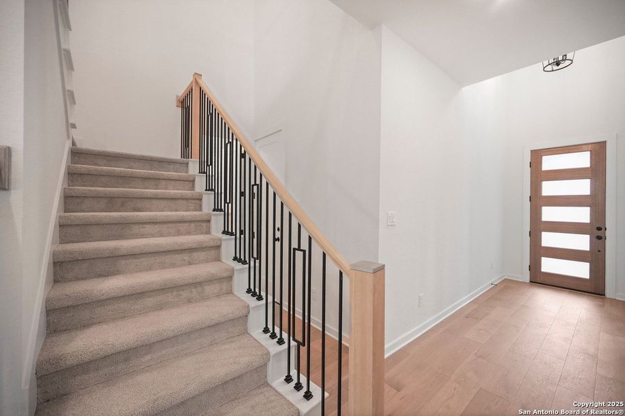 Spacious, unfurnished interior of a new home in , New Braunfels (Image 18). Spacious, unfurnished interior of a new home in , New Braunfels (Image 18).