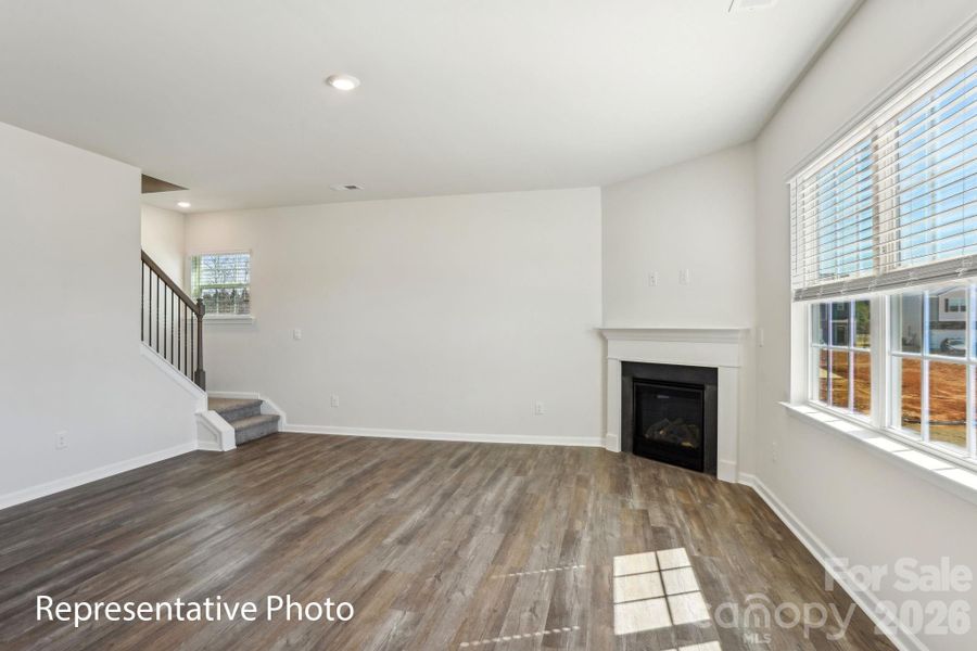 Spacious, unfurnished interior of a new home in Secrest Commons, Monroe (Image 24). Spacious, unfurnished interior of a new home in Secrest Commons, Monroe (Image 24).