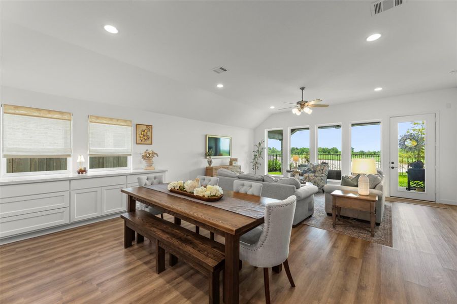 Dinning room area