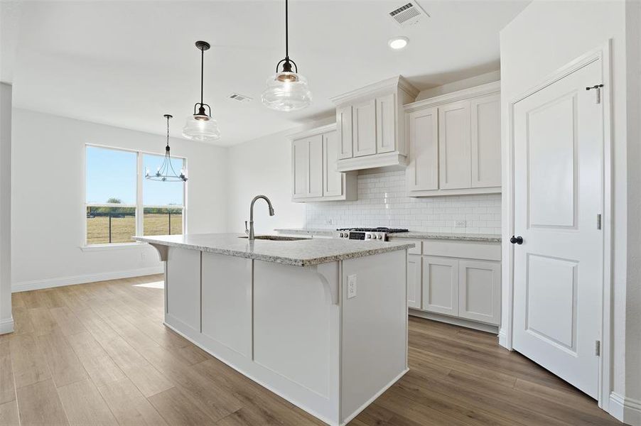 Furnished interior view inside a new home in Wildcat Ridge, Godley (Image 8). Furnished interior view inside a new home in Wildcat Ridge, Godley (Image 8).