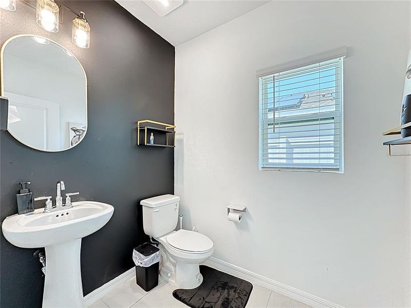 1/2 Bath First Floor