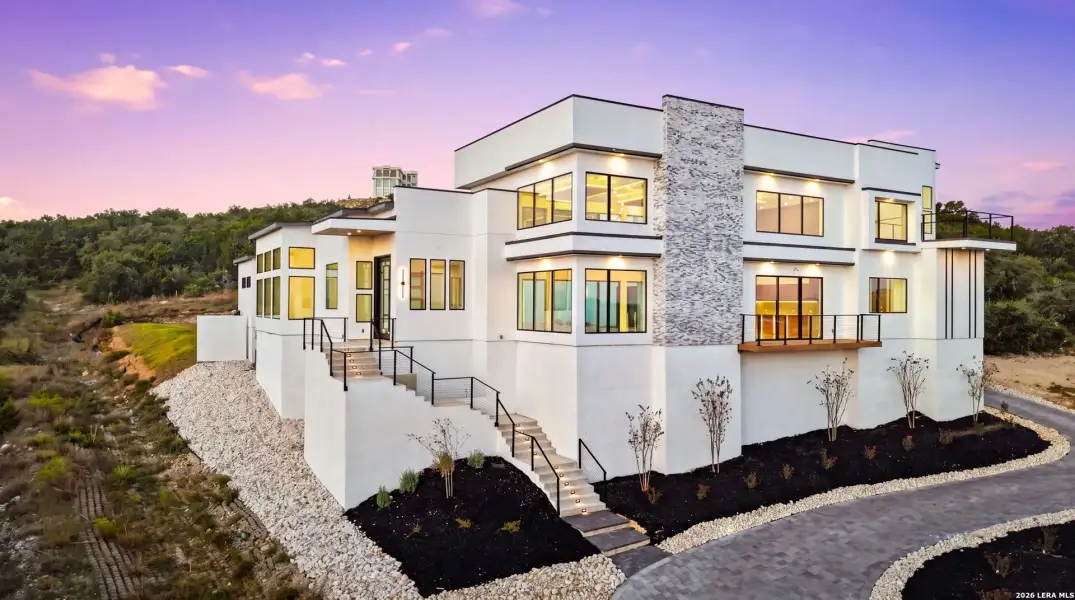 Front exterior of a new home in , San Antonio, TX, highlighting curb appeal (Image 33).
