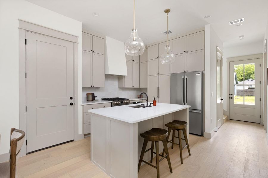 Furnished interior view inside a new home in , Austin (Image 10).