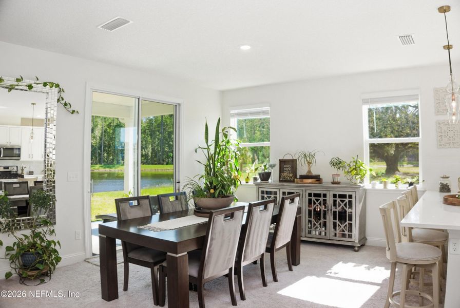 Furnished interior view inside a new home in , St. Augustine (Image 6).