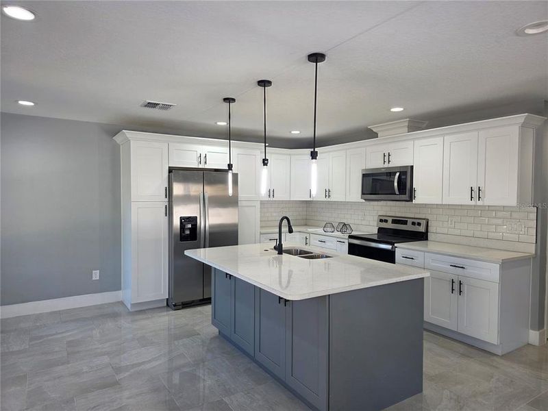 Furnished interior view inside a new home in , Tampa (Image 9).