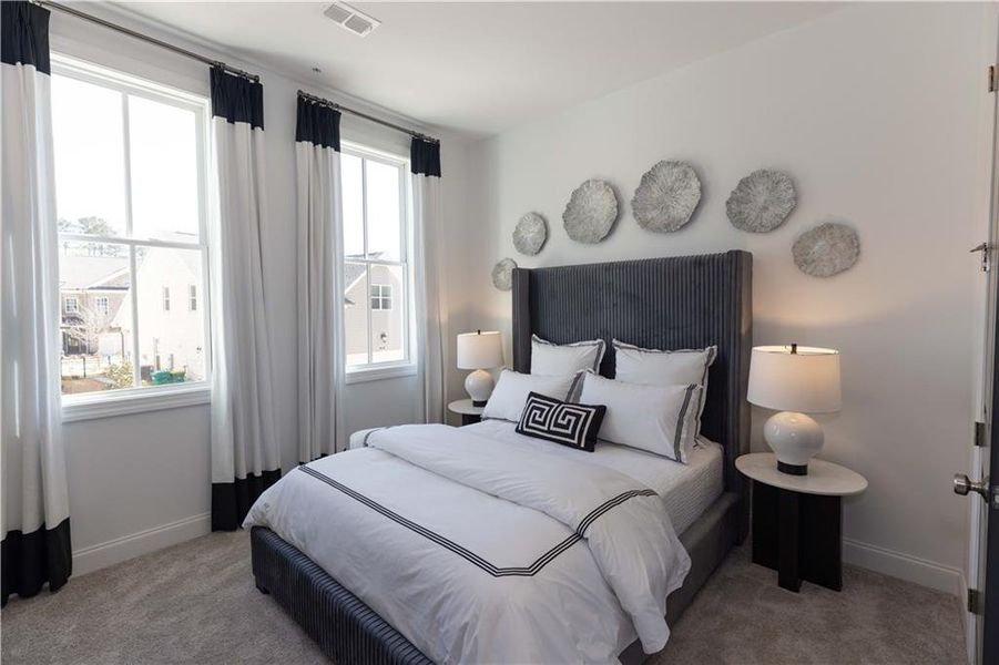 Furnished interior view inside a new home in Waterside Condos, Peachtree Corners (Image 13).