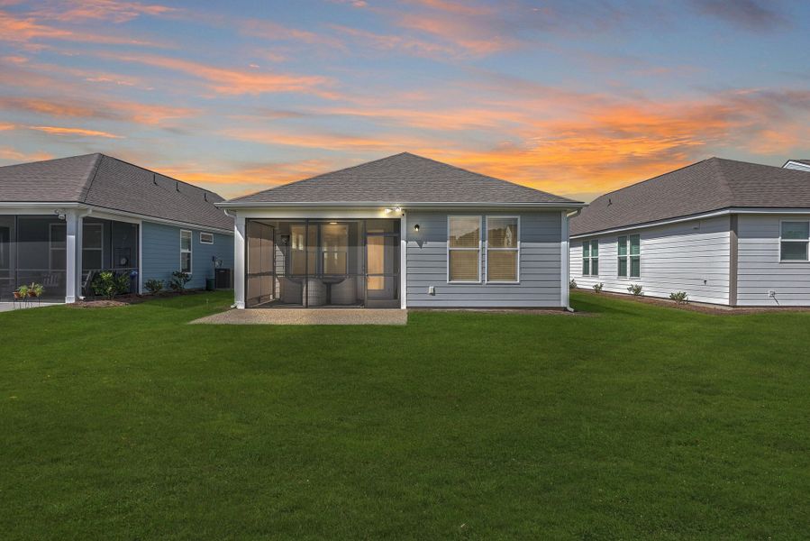Front exterior of a new home in Del Webb Charleston at Nexton, Summerville, SC, highlighting curb appeal (Image 19). Front exterior of a new home in Del Webb Charleston at Nexton, Summerville, SC, highlighting curb appeal (Image 19).