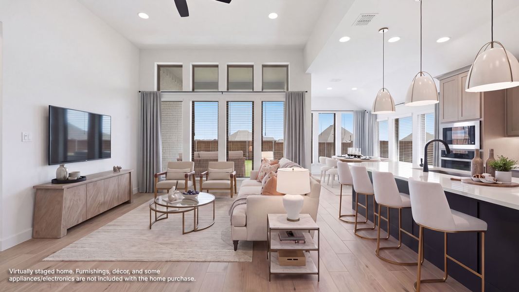 Furnished interior view inside a new home in Lakewood Village, Lakewood Village (Image 6).