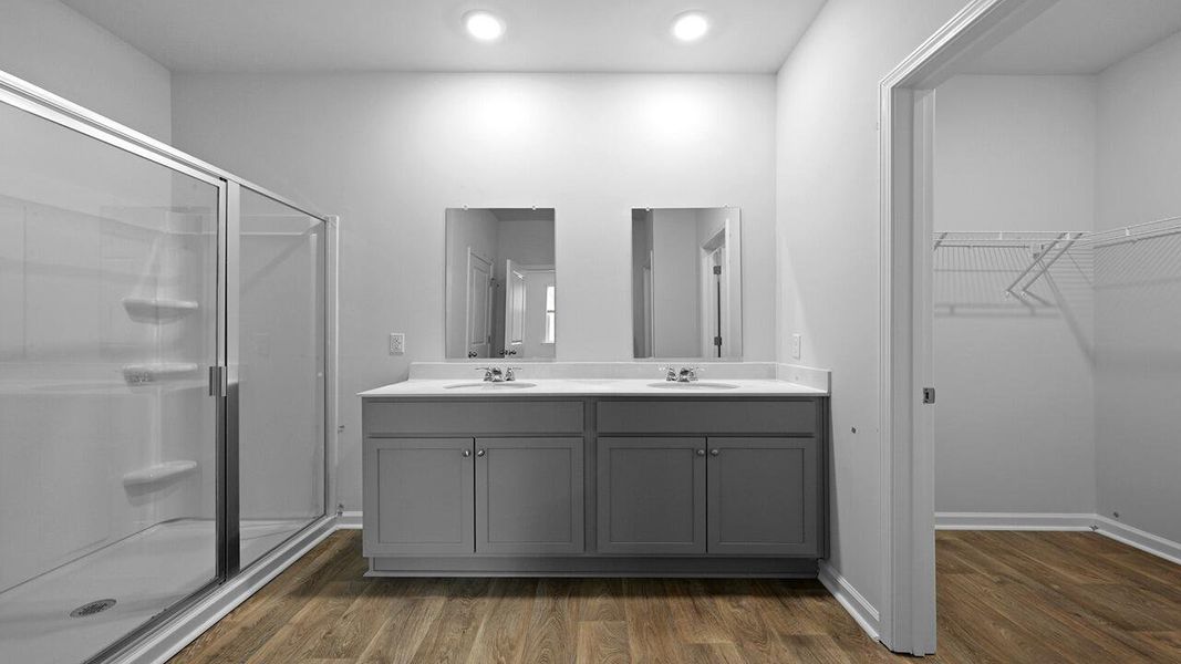 Furnished interior view inside a new home in Lakeview at Kitfield, Moncks Corner (Image 10).