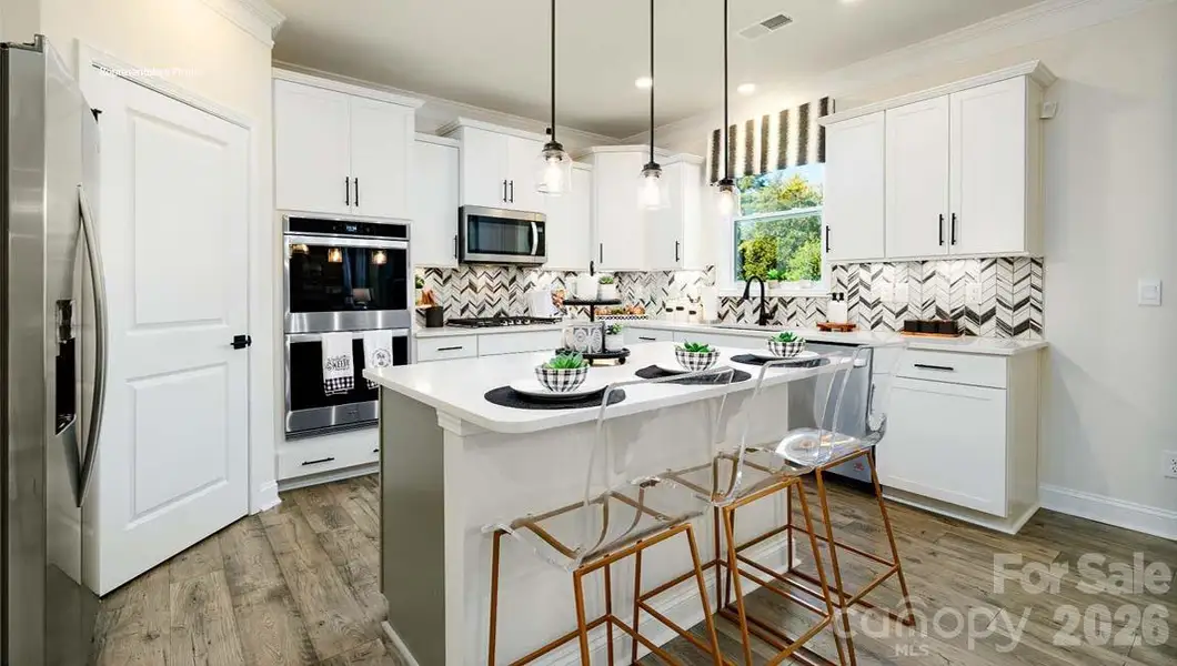 Furnished interior view inside a new home in Sylvan Creek, Denver (Image 4).