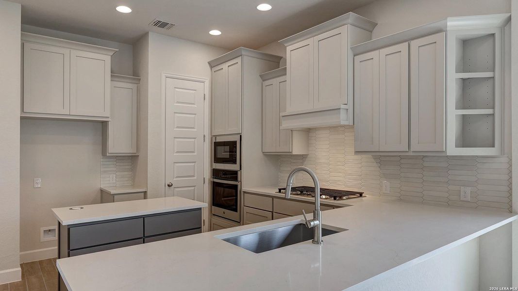 Furnished interior view inside a new home in Ladera, San Antonio (Image 8).