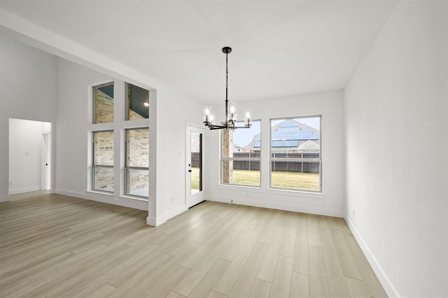 Spacious, unfurnished interior of a new home in Hawkins Meadows, Midlothian (Image 22).