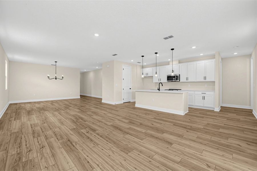 Spacious, unfurnished interior of a new home in Trailside, Mount Dora (Image 15). Spacious, unfurnished interior of a new home in Trailside, Mount Dora (Image 15).
