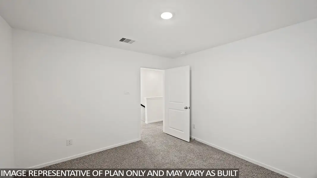Spacious, unfurnished interior of a new home in The Villas at Legacy Park, Houston (Image 19).