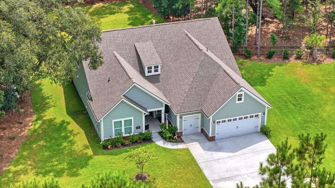 Front exterior of a new home in , Johns Island, SC, highlighting curb appeal (Image 22). Front exterior of a new home in , Johns Island, SC, highlighting curb appeal (Image 22).