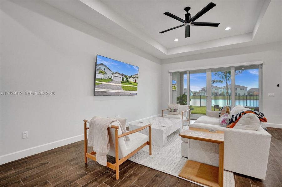 Furnished interior view inside a new home in , Westlake (Image 8).