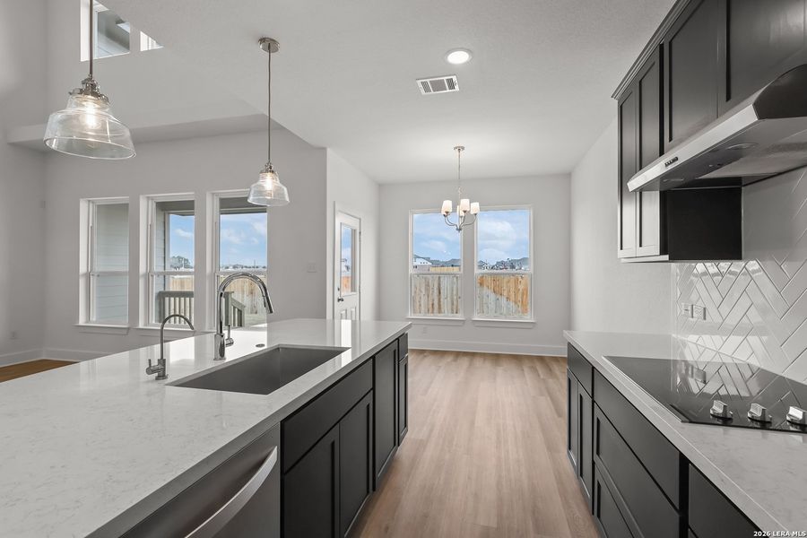 Furnished interior view inside a new home in Megan's Landing, Castroville (Image 14).