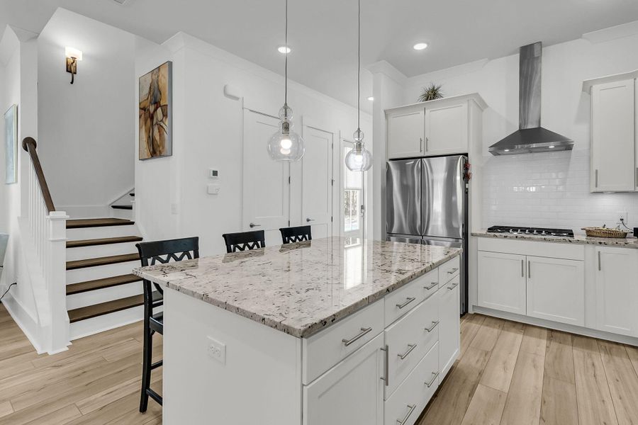 Furnished interior view inside a new home in , Huger (Image 29).