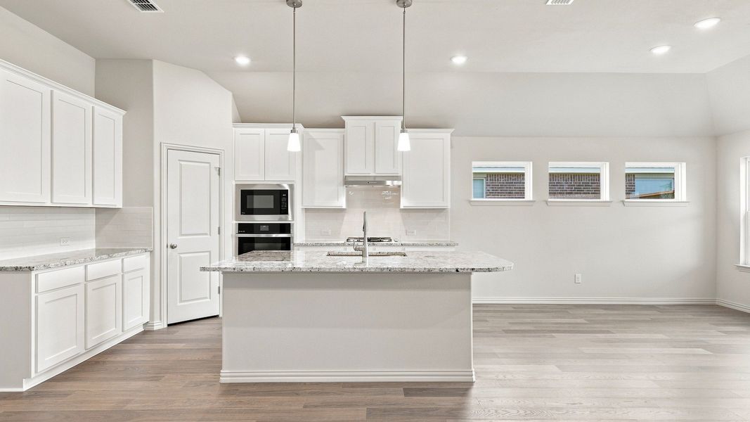 Furnished interior view inside a new home in Anna Ranch, Anna (Image 23).