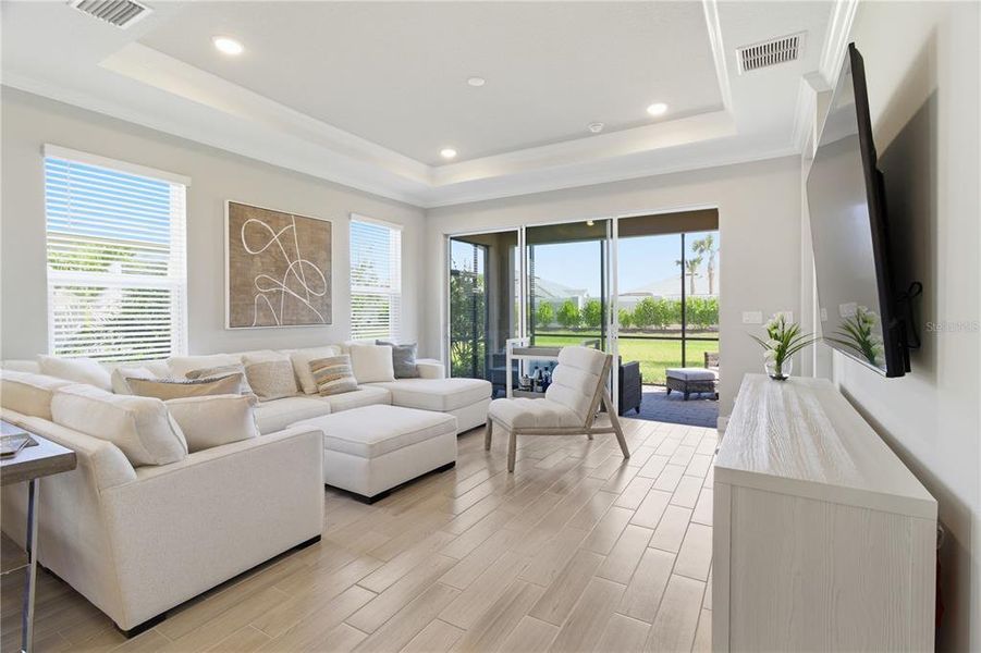 Furnished interior view inside a new home in , Bradenton (Image 37).