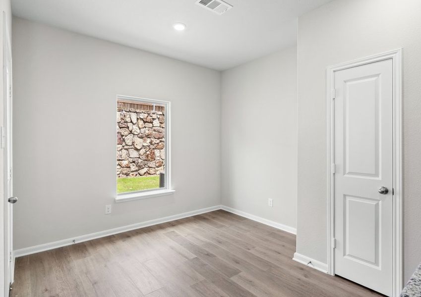 The dining room has a window that lets in great, natural light. The dining room has a window that lets in great, natural light.
