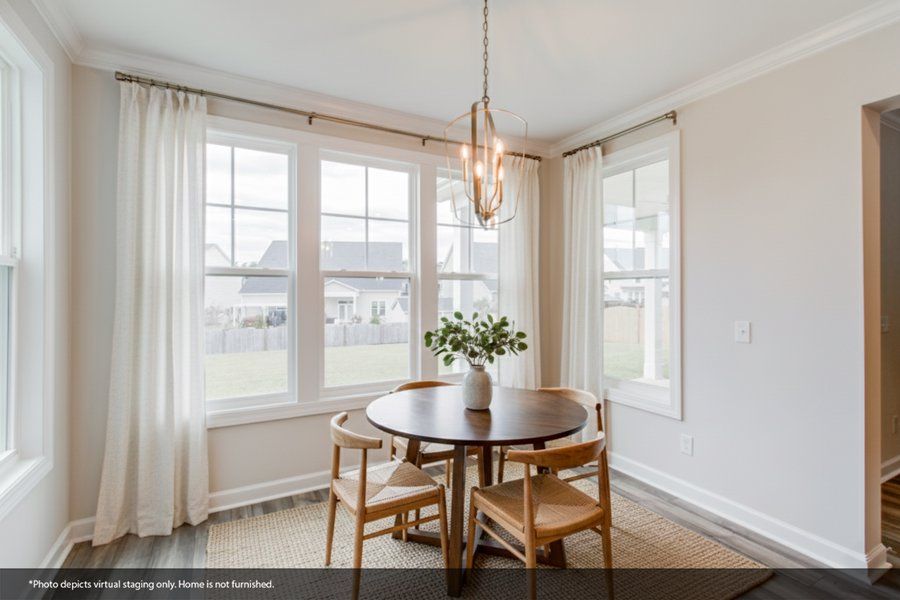 Furnished interior view inside a new home in Palmetto Shores, Chapin (Image 8).