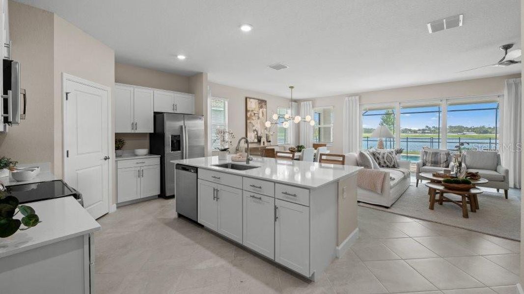 Furnished interior view inside a new home in Rye Ranch: Executive Homes, Parrish (Image 14).