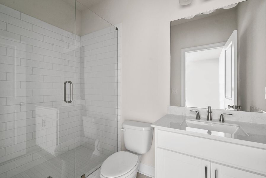 Representative furnished interior of a home built from the The Aspen II by The Providence Group in Palisades Single Family, Cumming (Image 13).