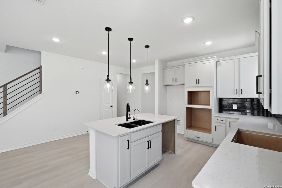 Furnished interior view inside a new home in Davis Ranch, San Antonio (Image 14).