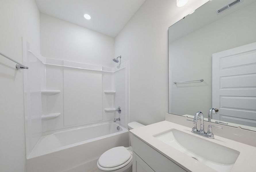 Furnished interior view inside a new home in Sweetbrier, Durham (Image 12).