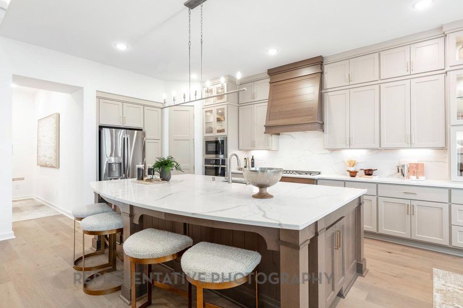 Furnished interior view inside a new home in Briarley, Montgomery (Image 4).