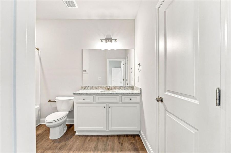 Furnished interior view inside a new home in , Gray (Image 12).