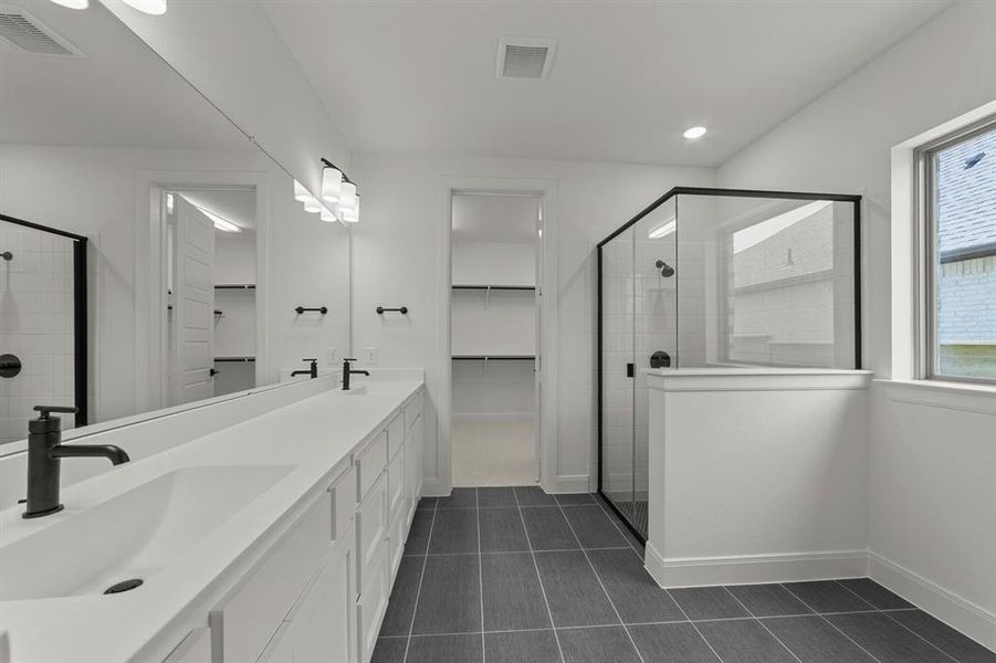 Furnished interior view inside a new home in Treeline, Justin (Image 10).